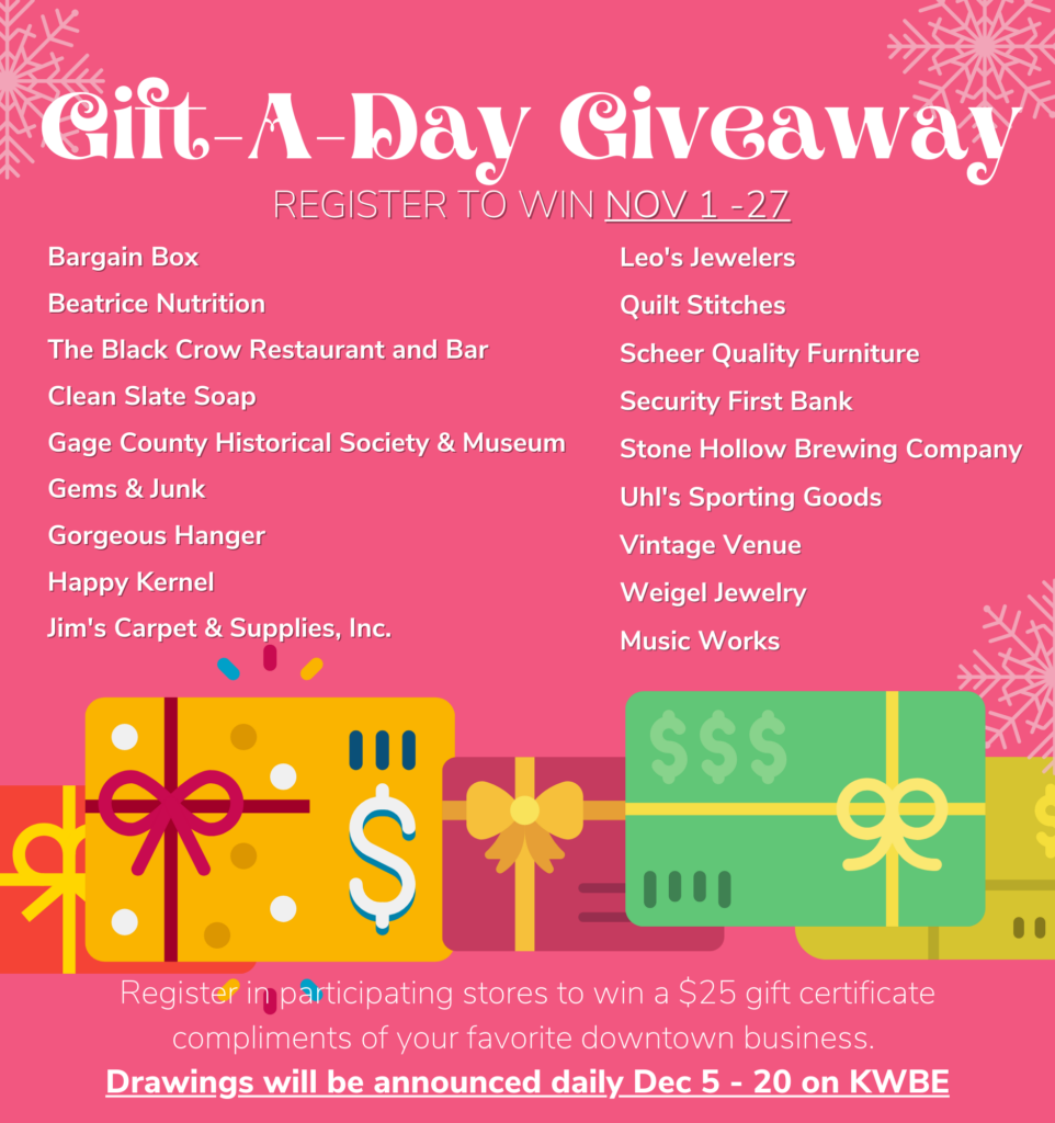 Gift-A-Day Giveaway!